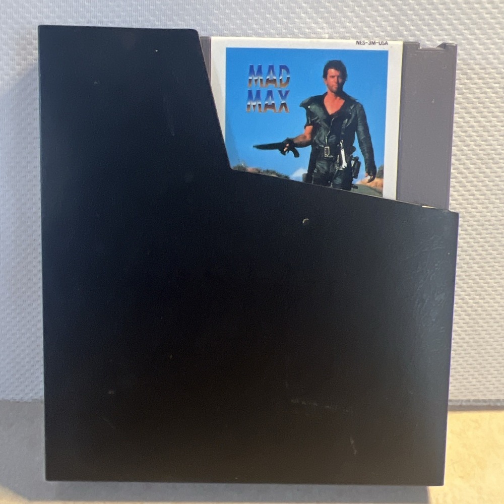 Nintendo Mad‎ Max Video Game NES Grey 1990 Mindscape Retro Action Cartridge